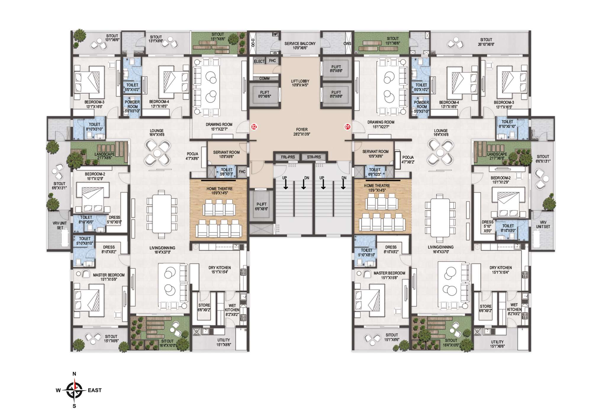 floor plan 6000